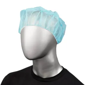 (1000/Case) AmbiShield 24" Blue Bouffant Cap