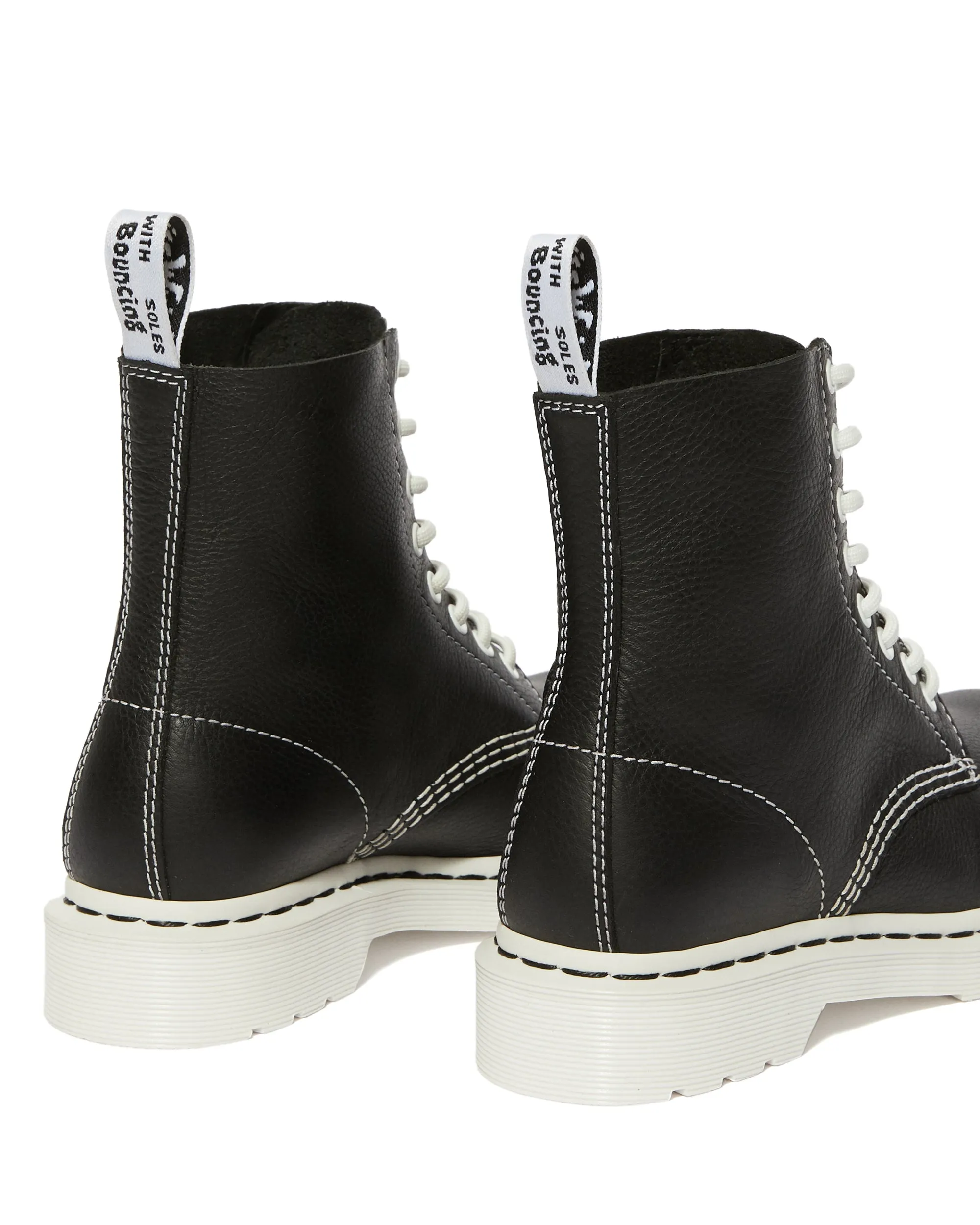 1460 Pascal BW Black Virginia Boots