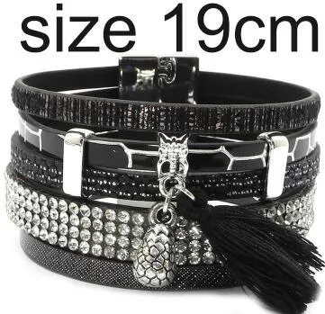 3 Color 3 Size Charm Bracelets and Christmas Gift Wrap Bangles for Women