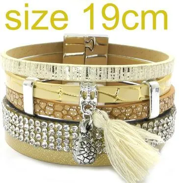 3 Color 3 Size Charm Bracelets and Christmas Gift Wrap Bangles for Women