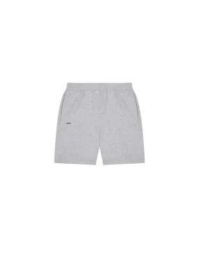 365 Midweight Mid Length Shorts—grey-marl