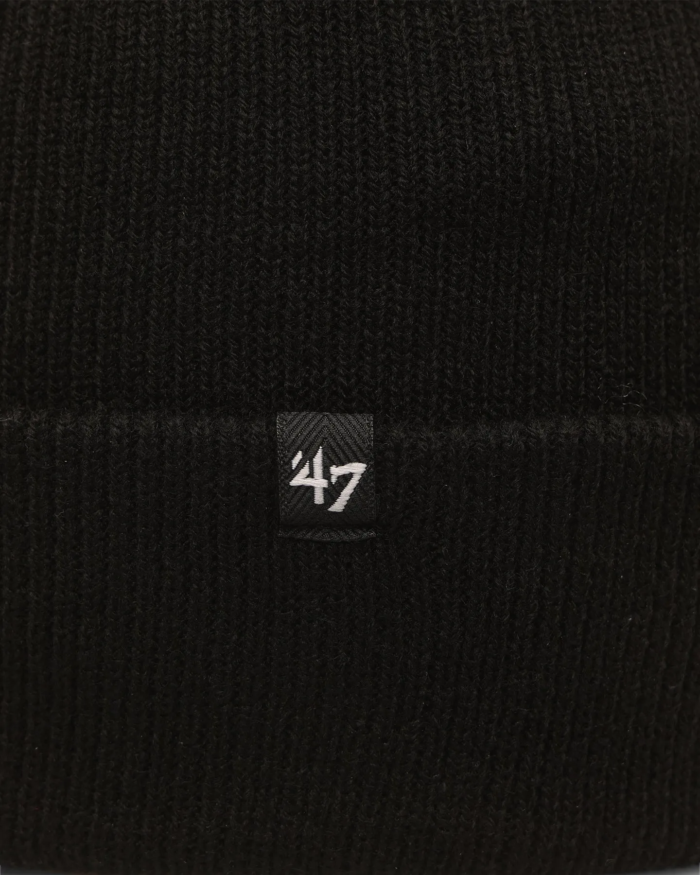 47 Brand Las Vegas Raiders Raised 47 Cuffed Knit Beanie Black