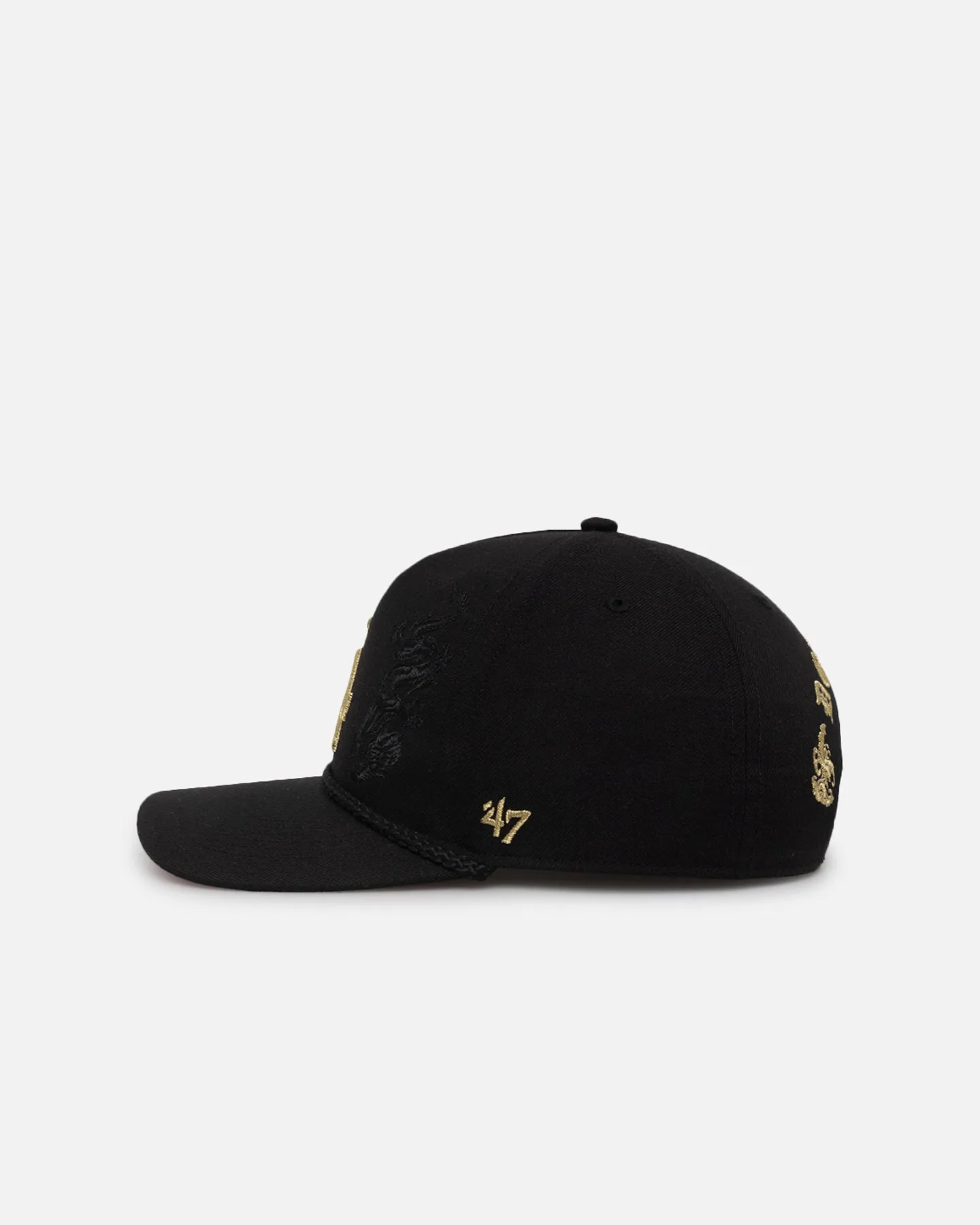 47 Brand Los Angeles Dodgers 'Year Of The Dragon' Snapback Black