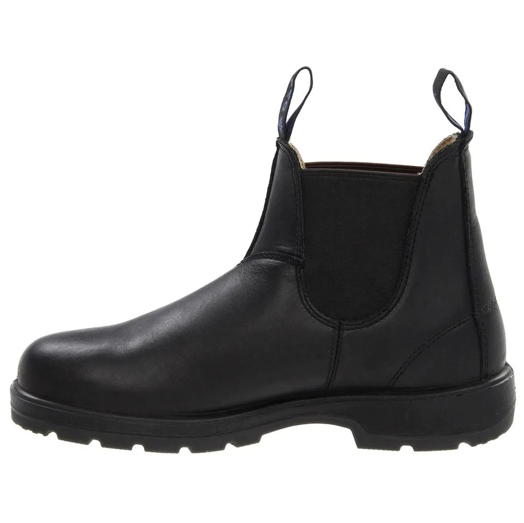 566 Water-Resistant Leather Unisex Chelsea Boots