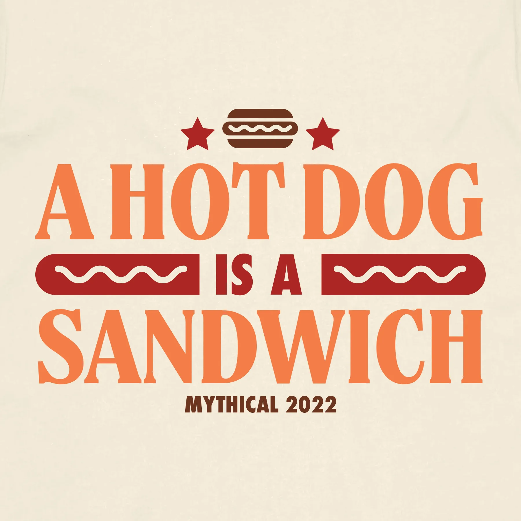 A Hot Dog Is A Sandwich Tee