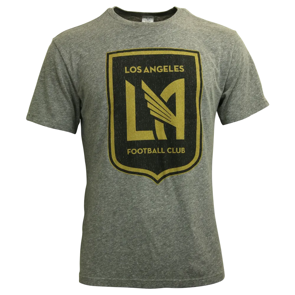 adidas Men's LAFC 18/19 Tri Blend Tee Grey/Black/Gold