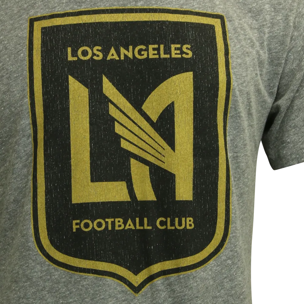 adidas Men's LAFC 18/19 Tri Blend Tee Grey/Black/Gold