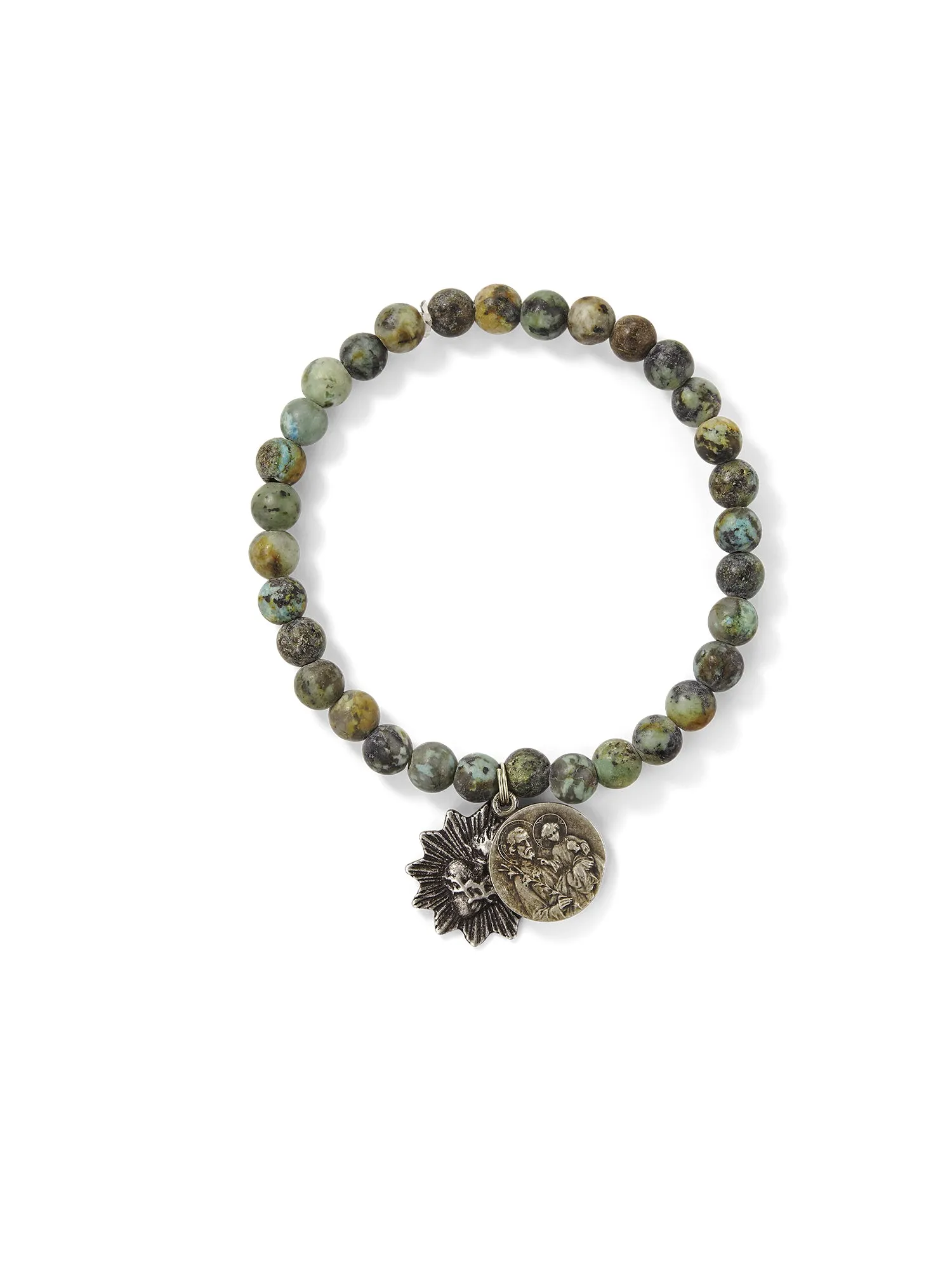 African Turquoise Icon Bracelet