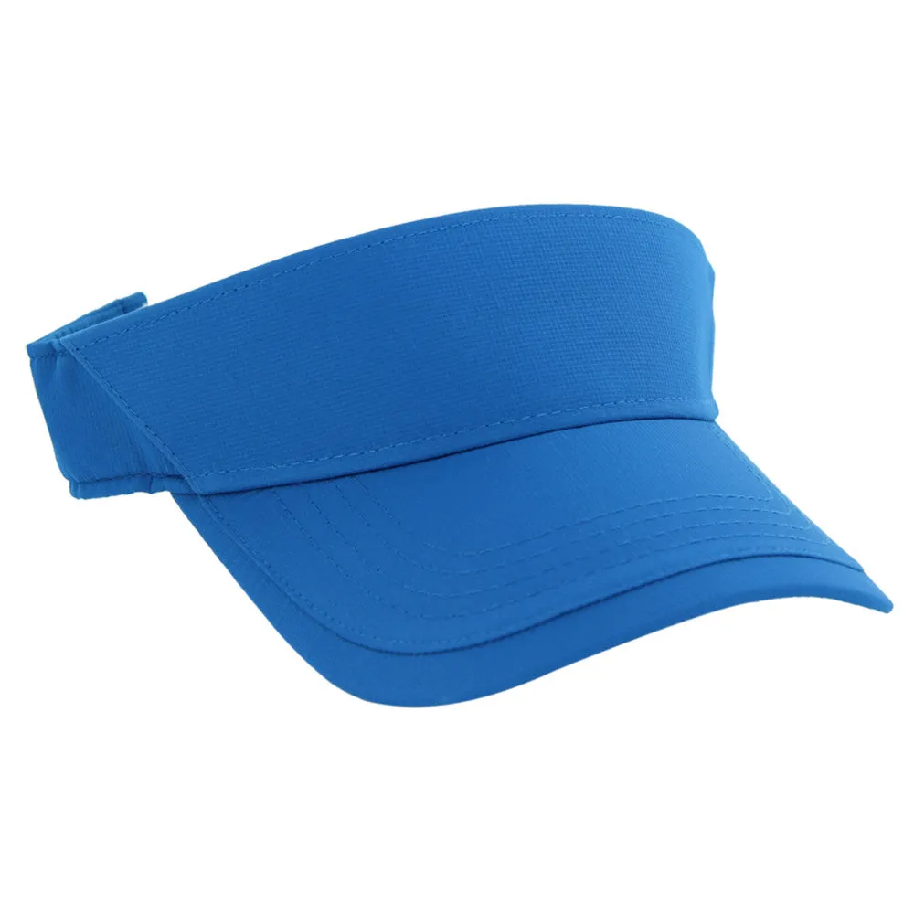 AHEAD Cobalt Textured Poly Golf Visor