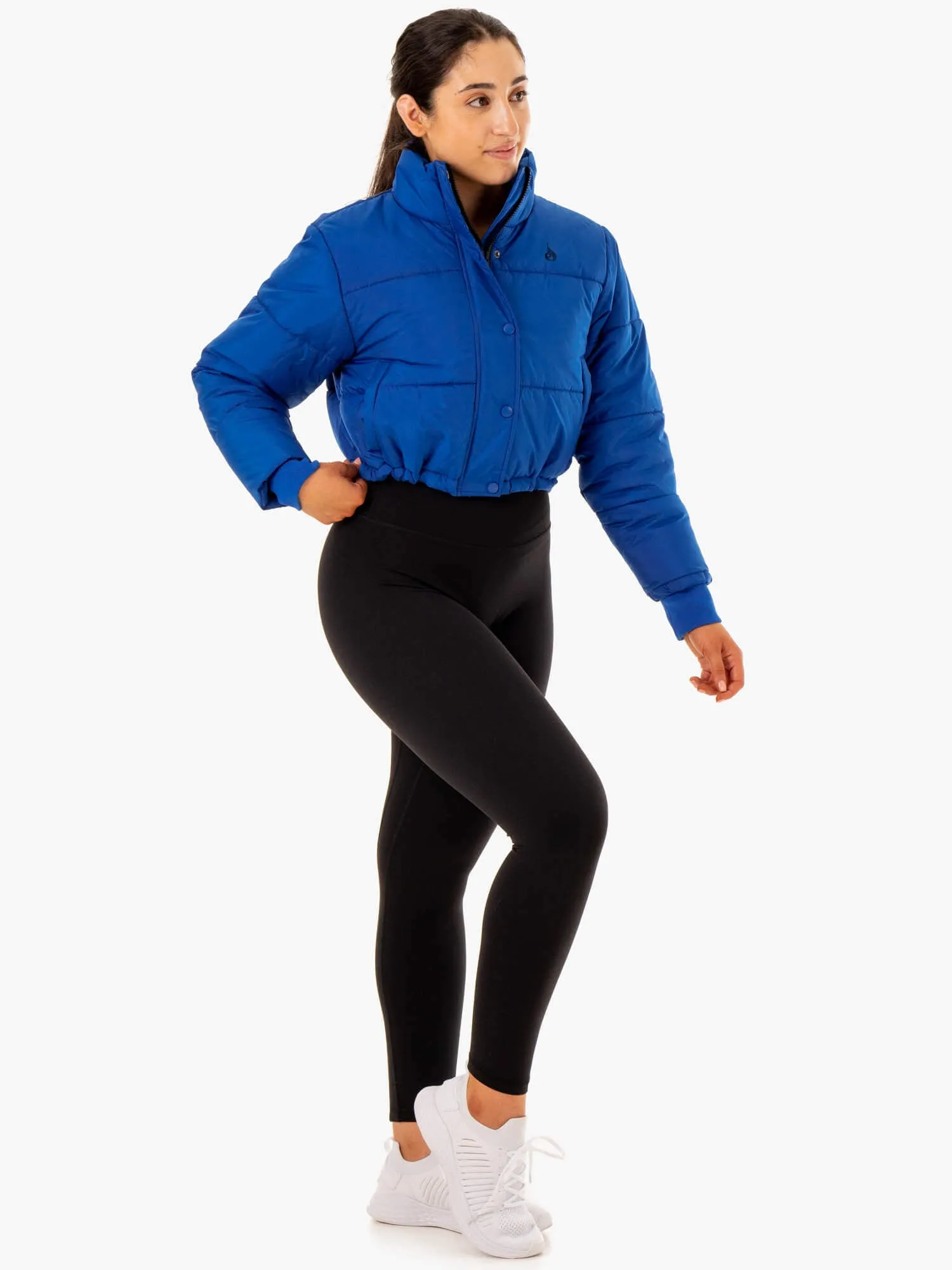 Apex Puffer Jacket - Cobalt Blue