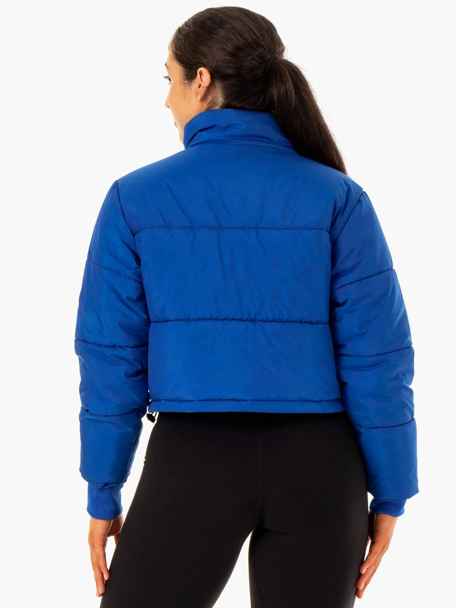 Apex Puffer Jacket - Cobalt Blue