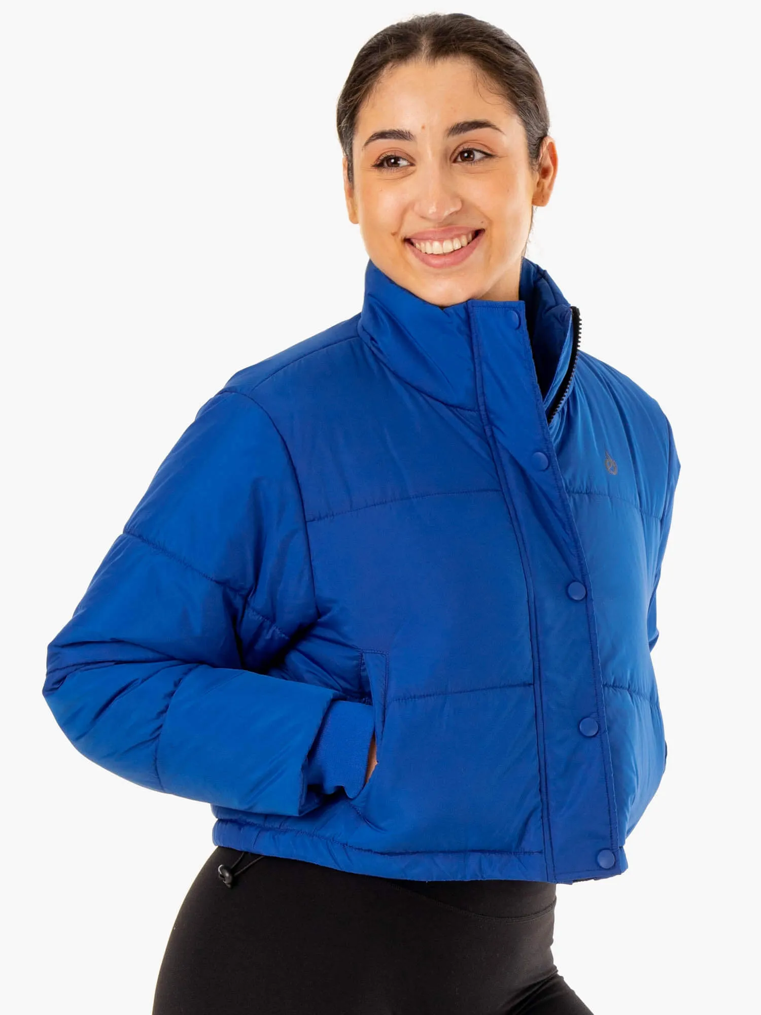 Apex Puffer Jacket - Cobalt Blue