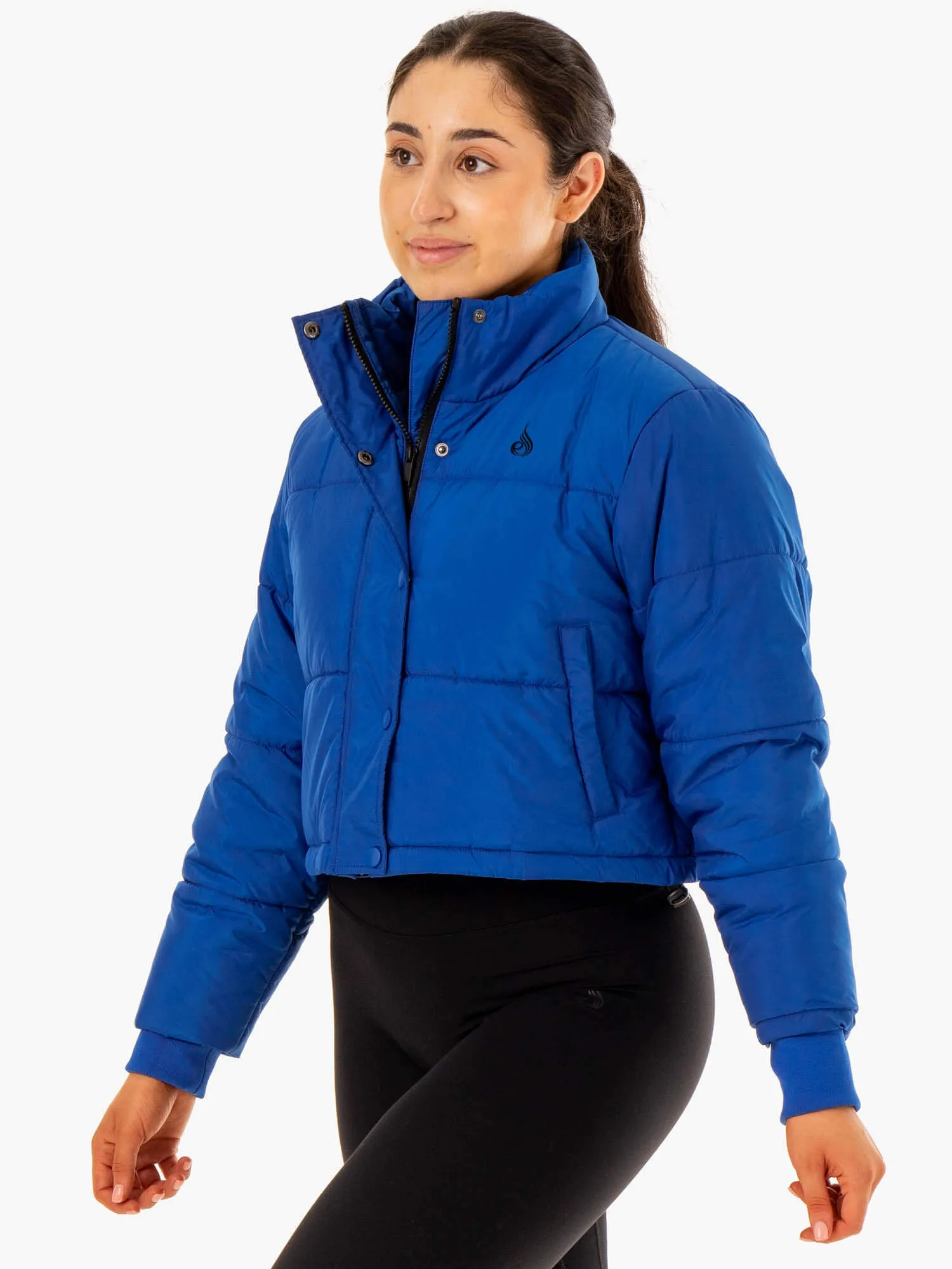 Apex Puffer Jacket - Cobalt Blue