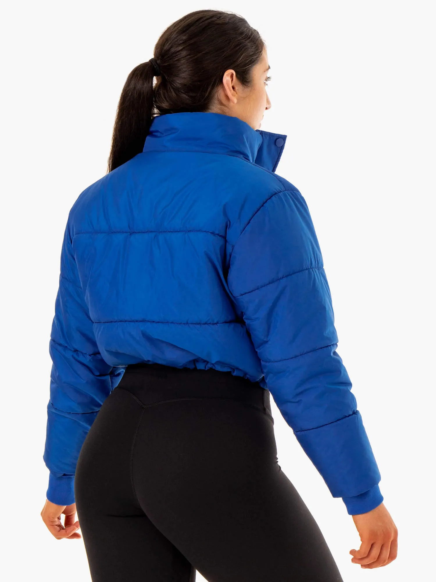 Apex Puffer Jacket - Cobalt Blue