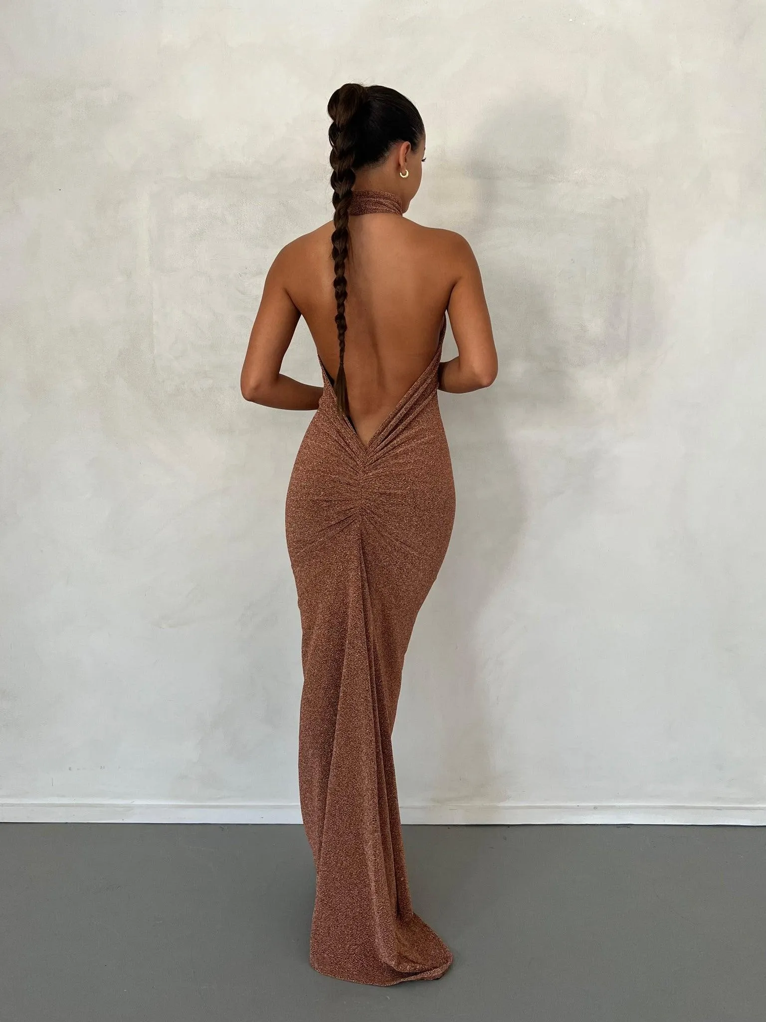 Aurora Gown - Bronze Gold