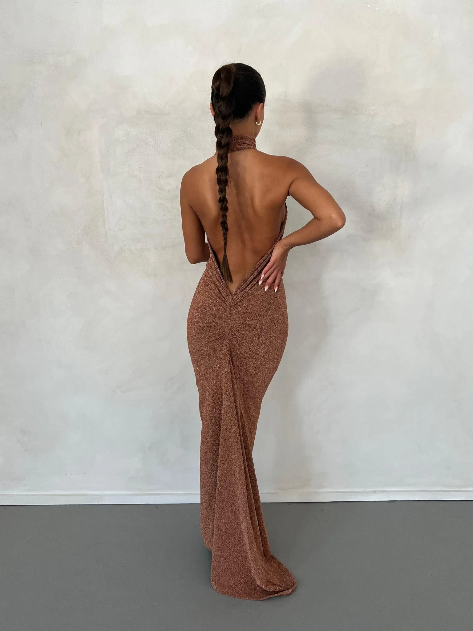 Aurora Gown - Bronze Gold