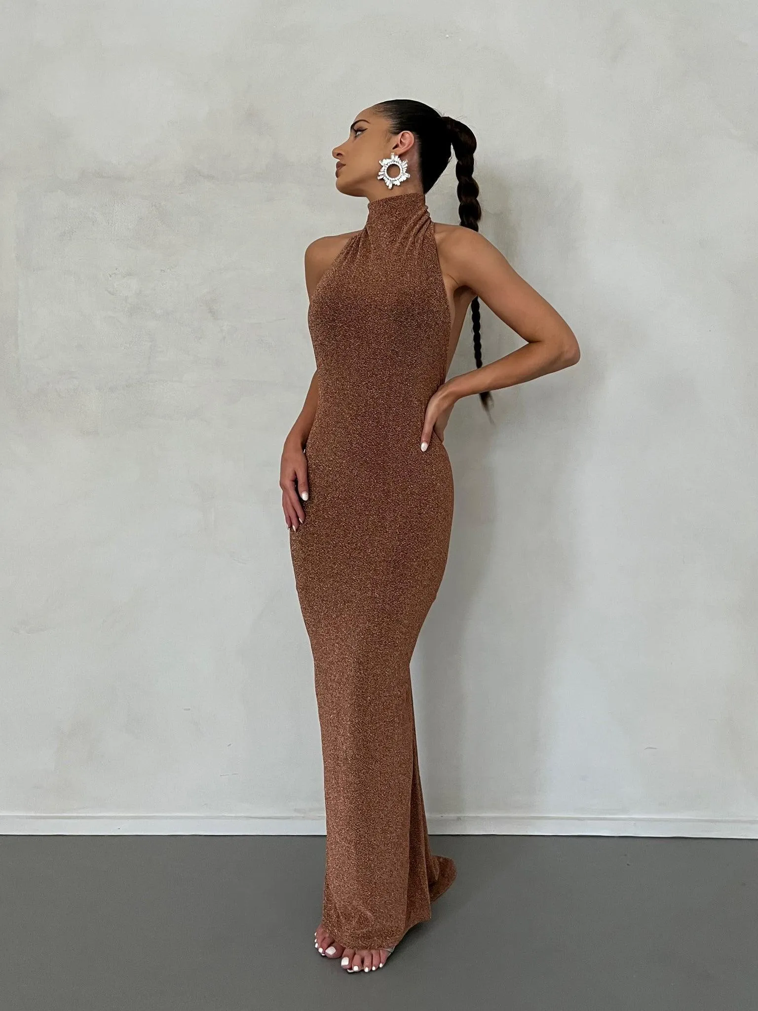 Aurora Gown - Bronze Gold