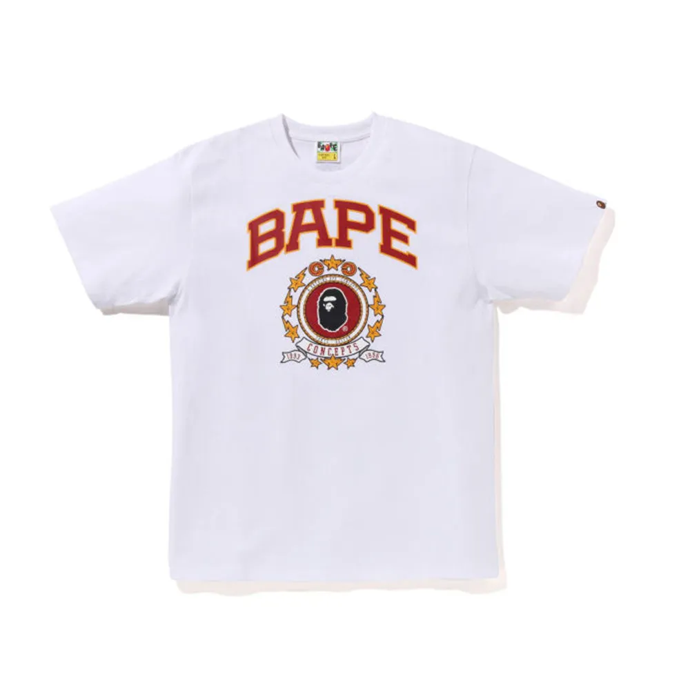 BAPE X CONCEPTS EMBLEM TEE M (White)