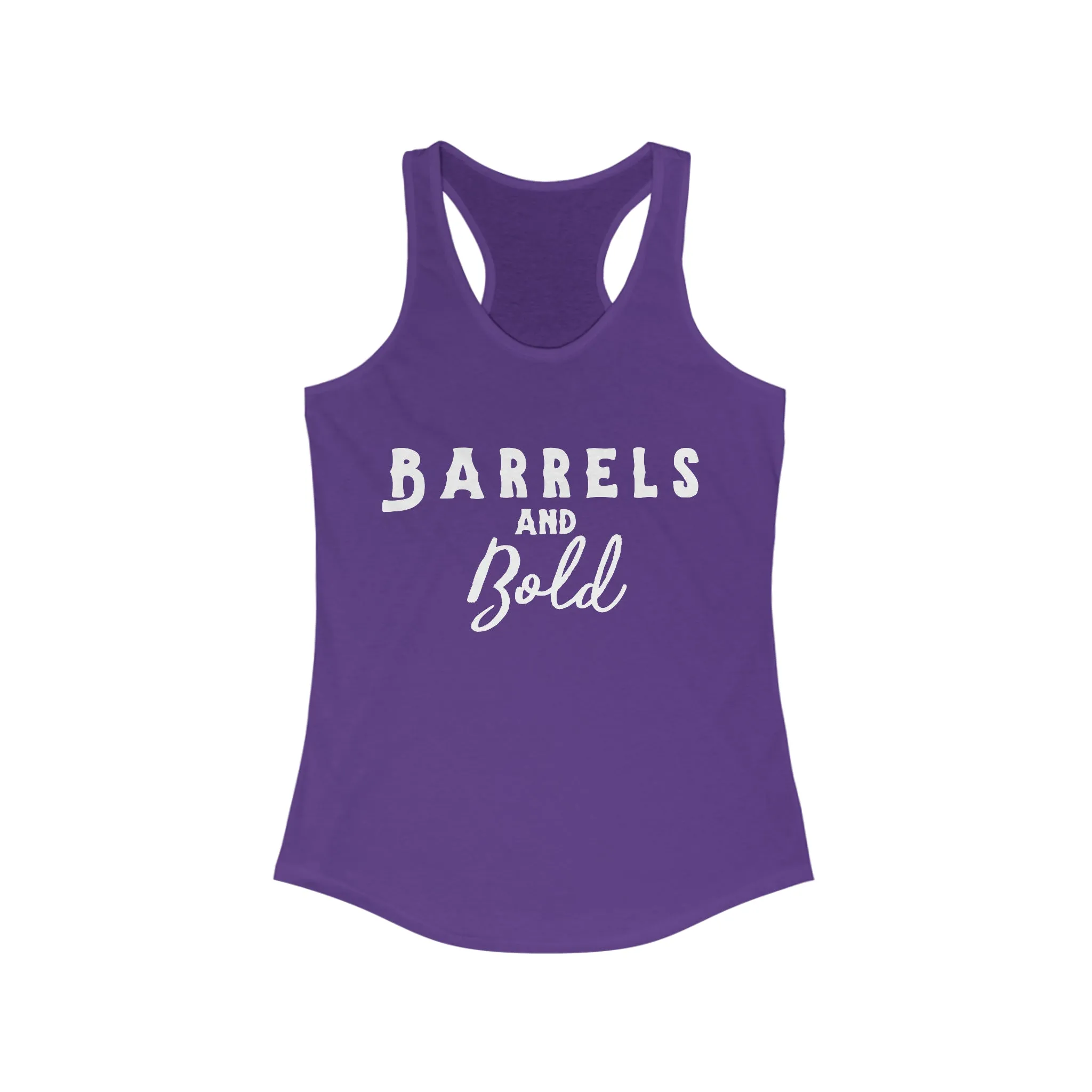 Barrels & Bold Racerback Tank