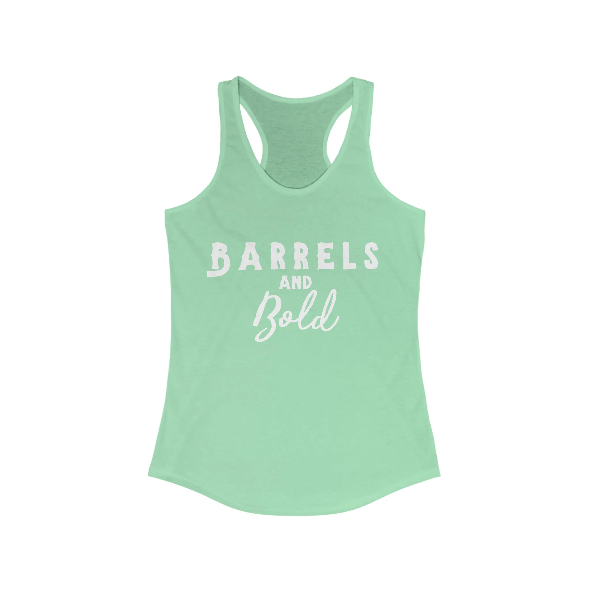 Barrels & Bold Racerback Tank