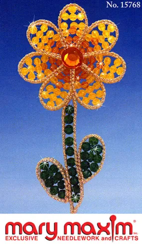 Beaded Sunflower Suncatcher Pattern