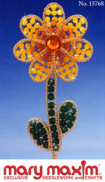 Beaded Sunflower Suncatcher Pattern