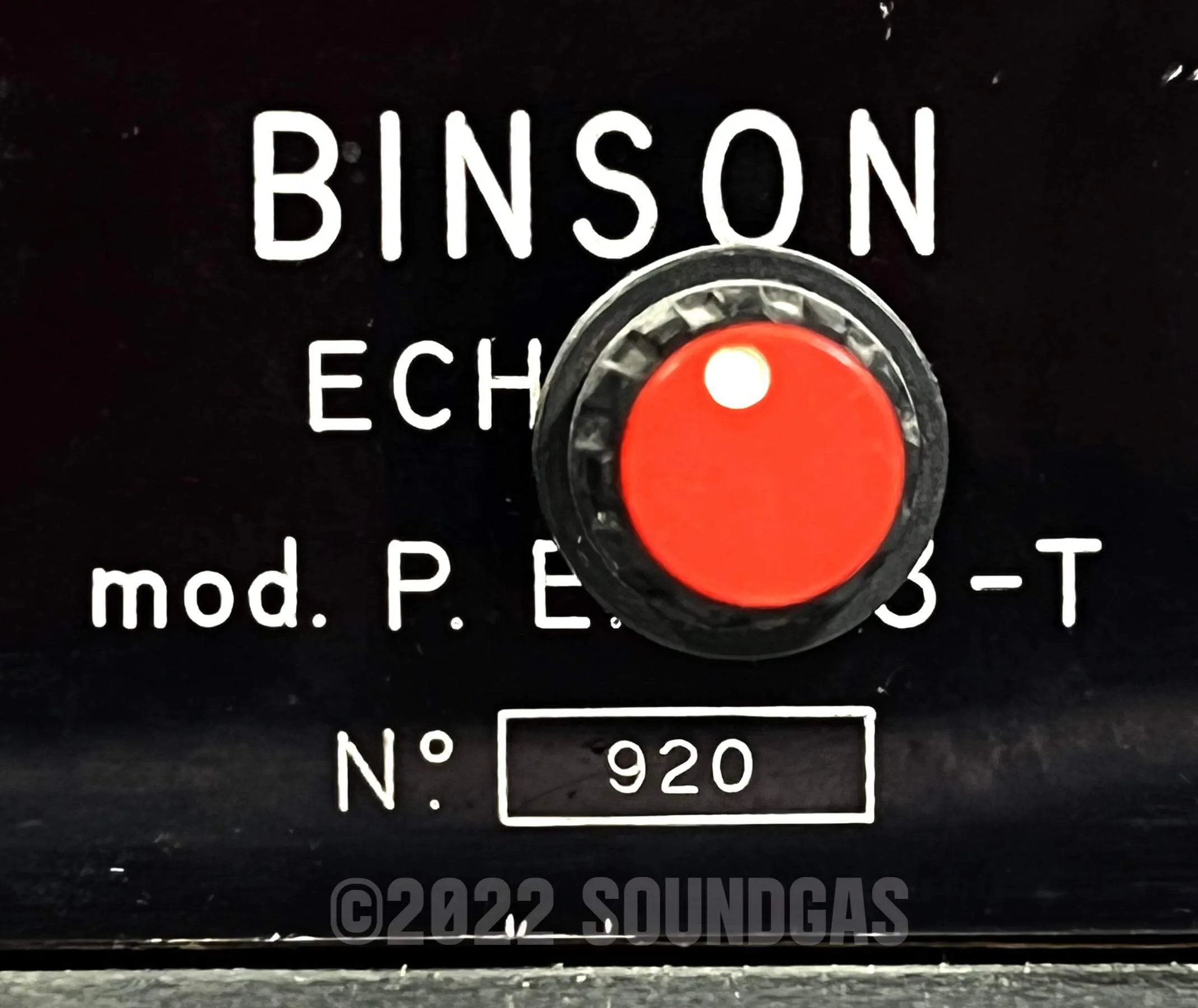 Binson Echorec P.E.603-T Varispeed - Ed O'Brien