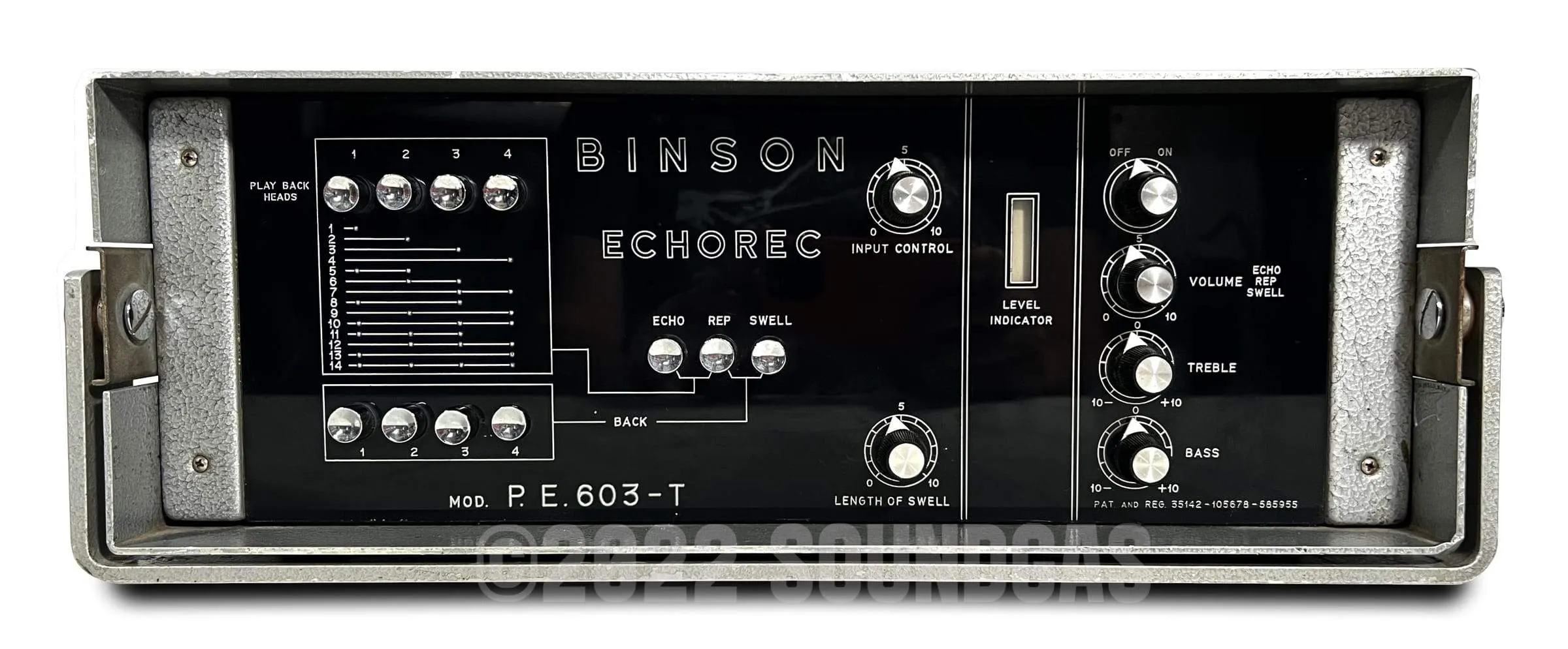 Binson Echorec P.E.603-T Varispeed - Ed O'Brien