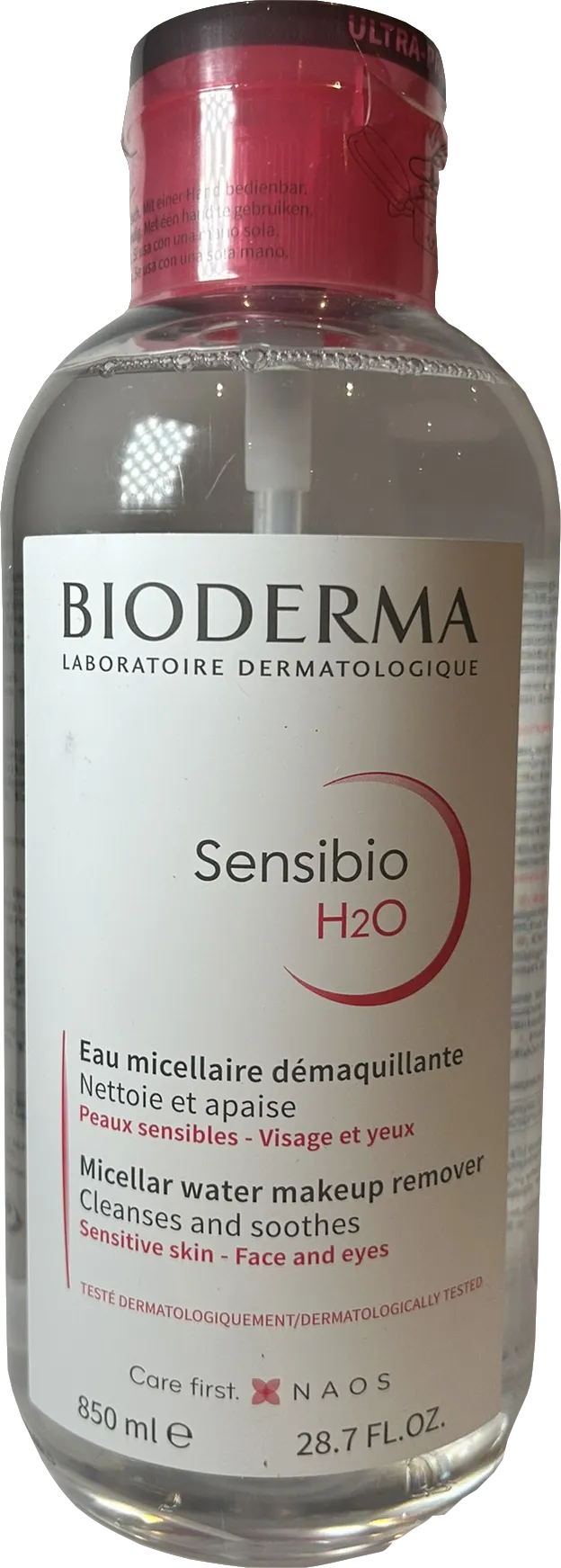 Bioderma Sensibio H2o Micellar Water 850ml