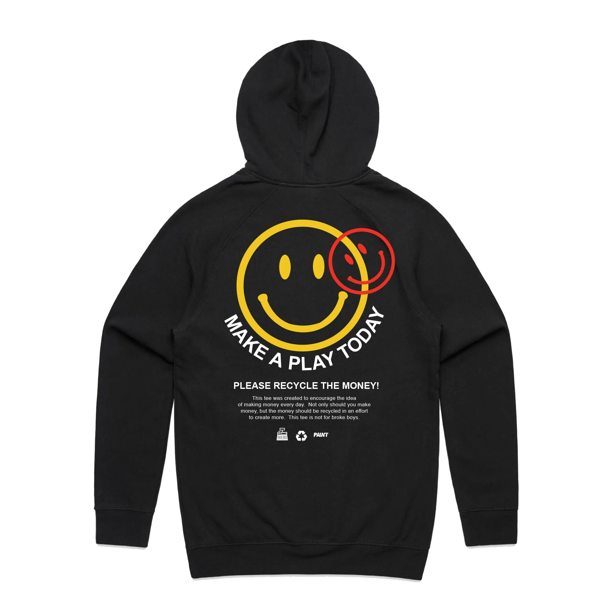 Black Make A Play Hoodie