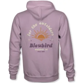 Bleubird Unisex Outsider Pullover Hoodie - Pink