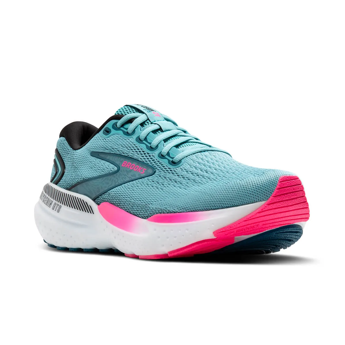 Brooks Glycerin GTS 21 Womens | Moroccan Blue/aqua/pink