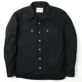 Calico Shirt | 9 oz Black Denim | Freenote Cloth