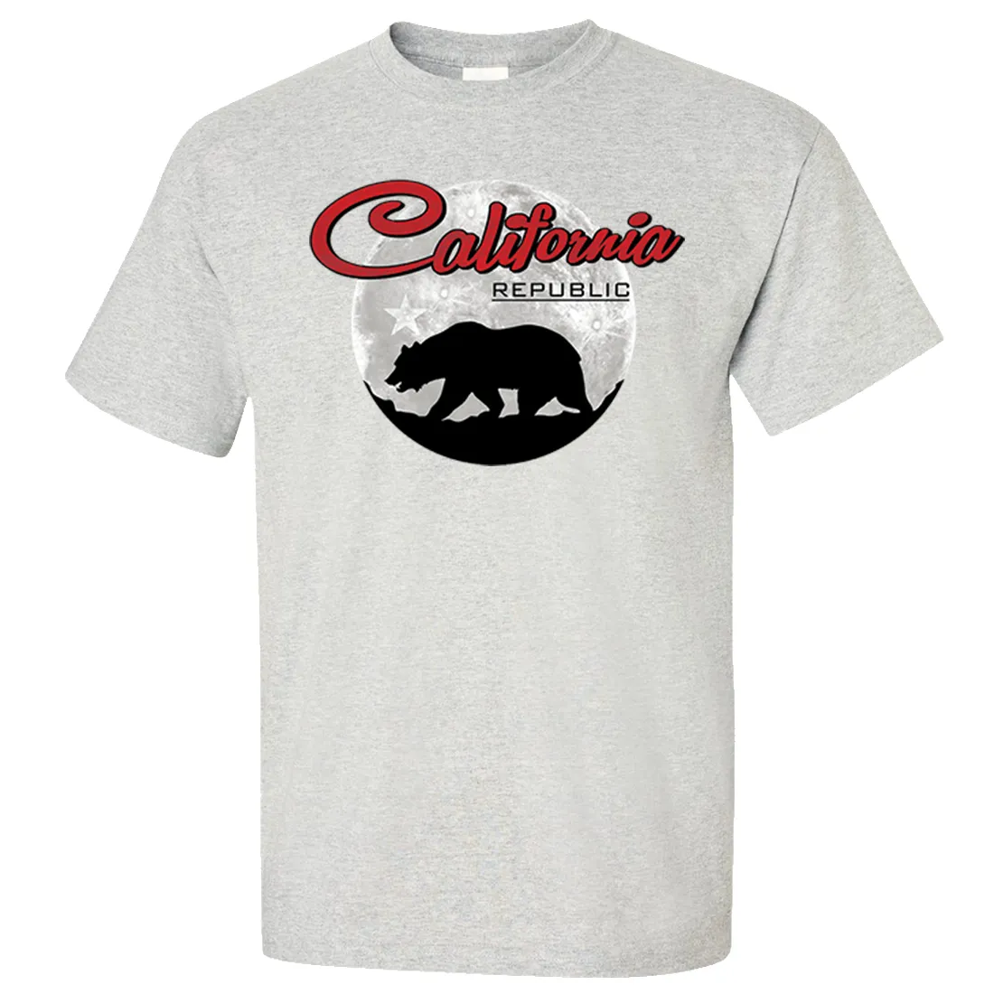 California Republic Full Moon Bear Asst Colors T-shirt/tee