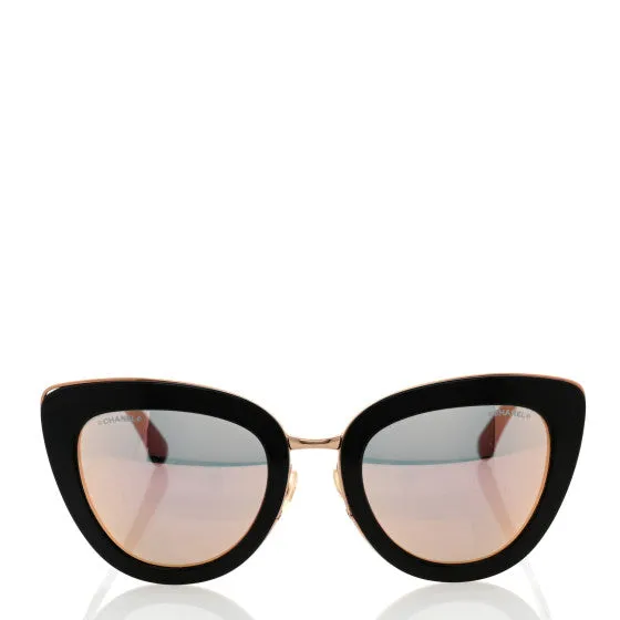 Cat Eye Quilted Sunglasses