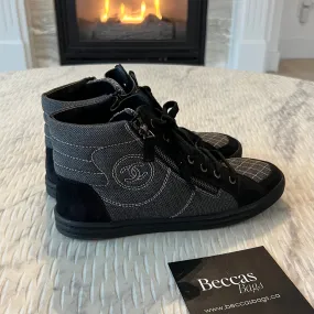 Chanel Hightop Sneakers