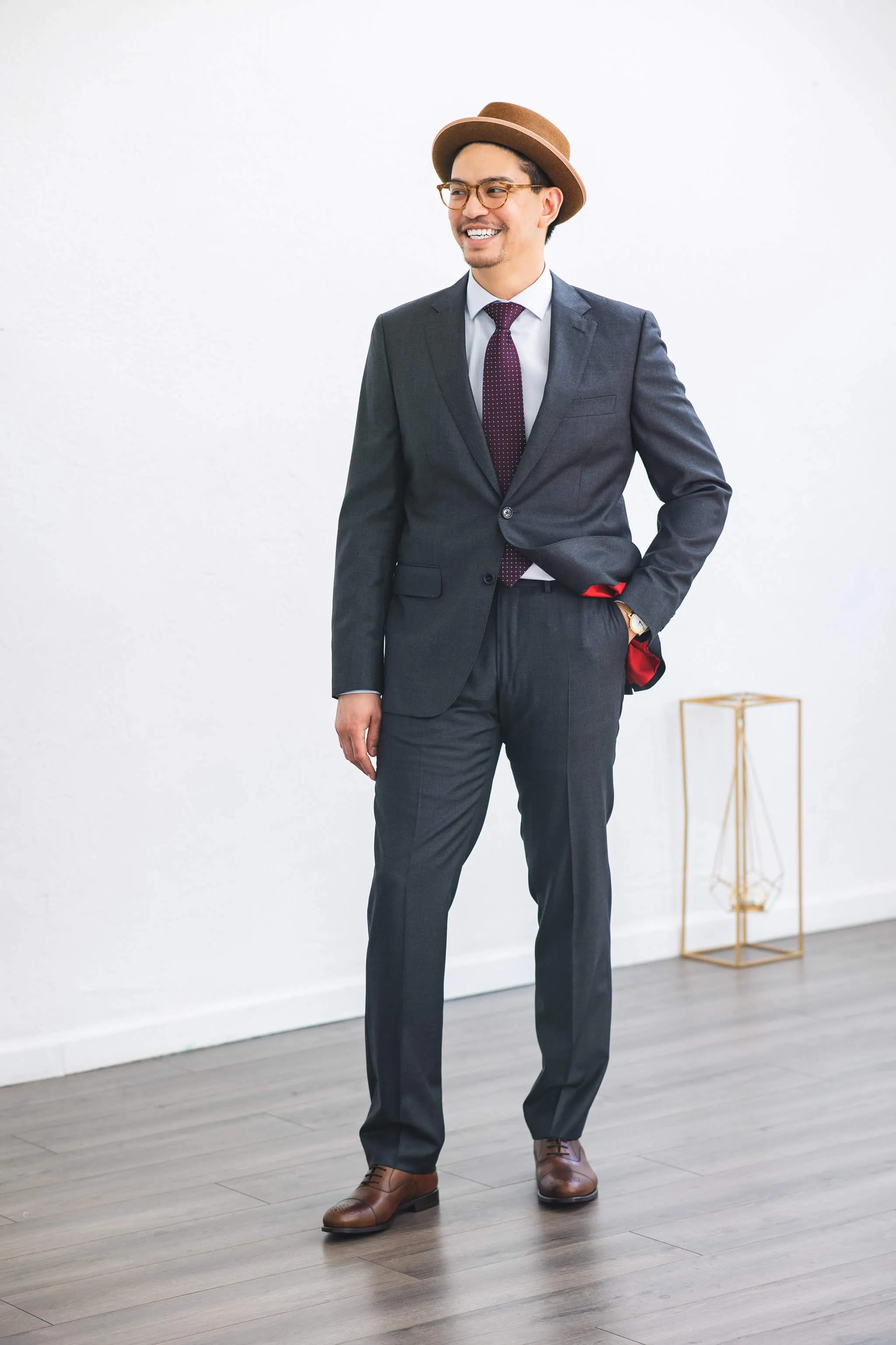 Charcoal Drago Suit