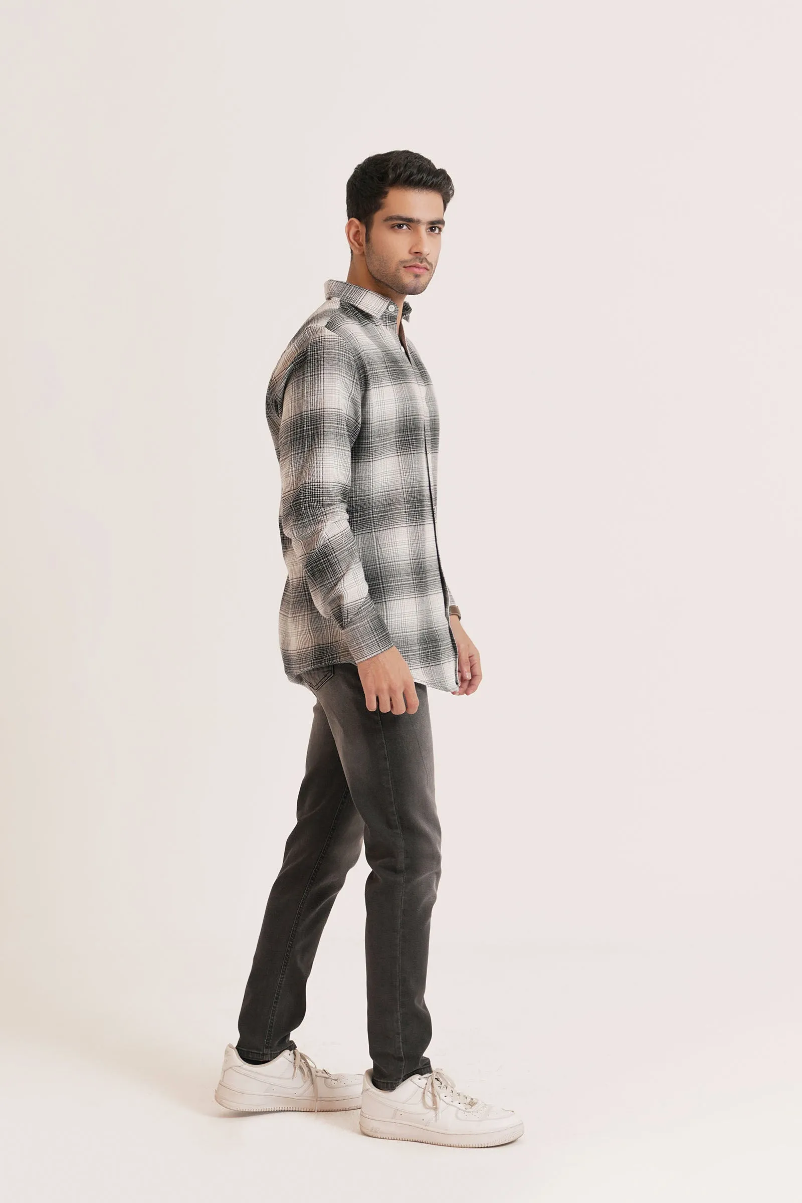 Checkered Flannel Shirt