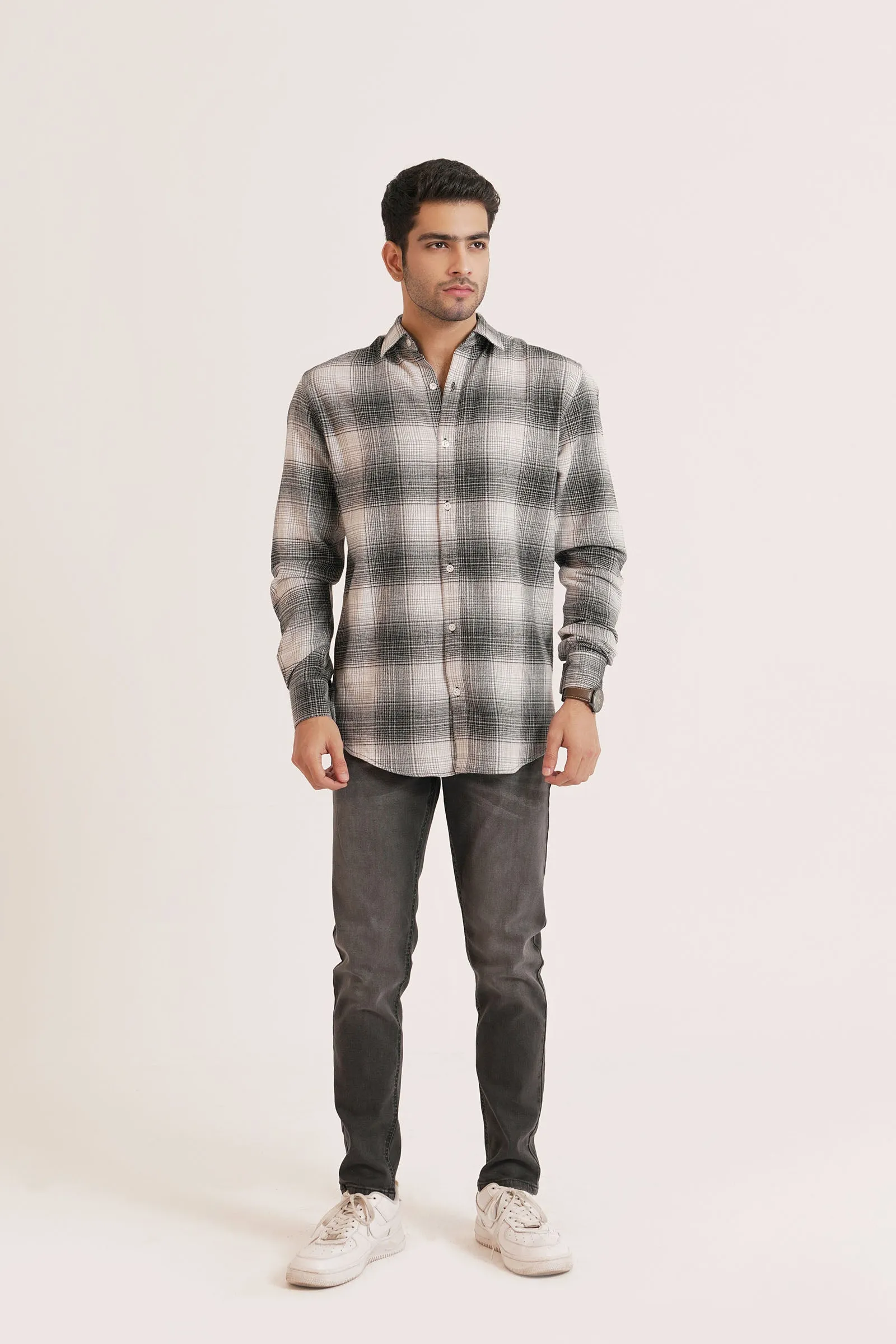 Checkered Flannel Shirt