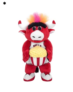 Chicago Bulls Benny The Bull 10 Mascot Plush Figure POP CORN