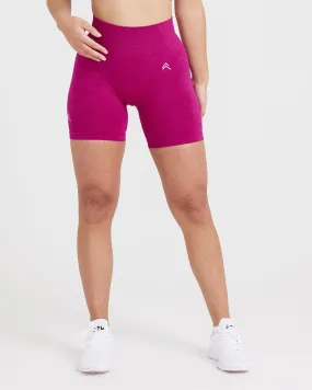 Classic Seamless 2.0 Shorts | Fuchsia Marl