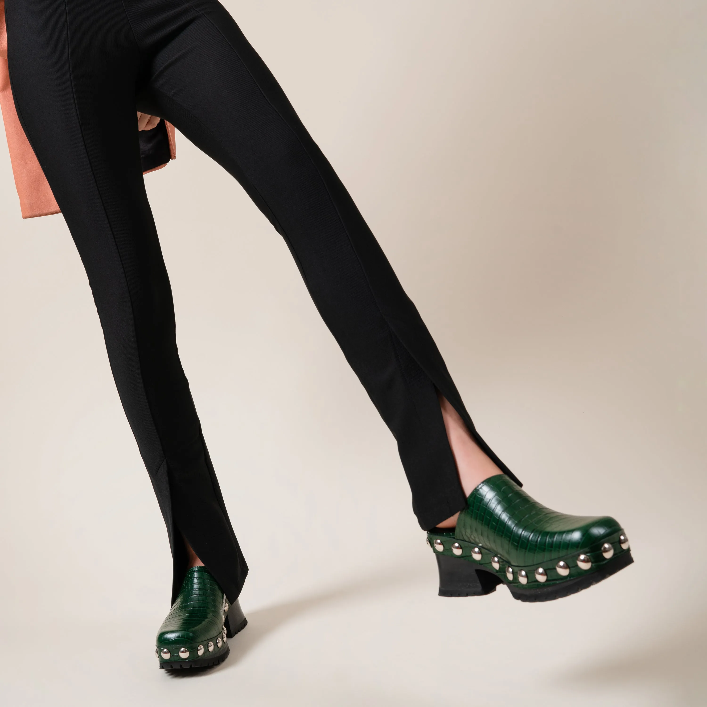 Clog Emerald Crocco