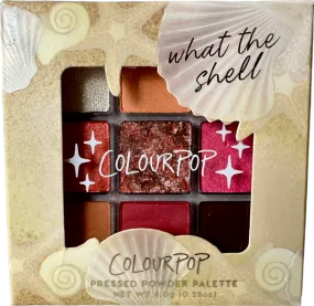 colourpop Pressed Powder Palette What The Shell 8g