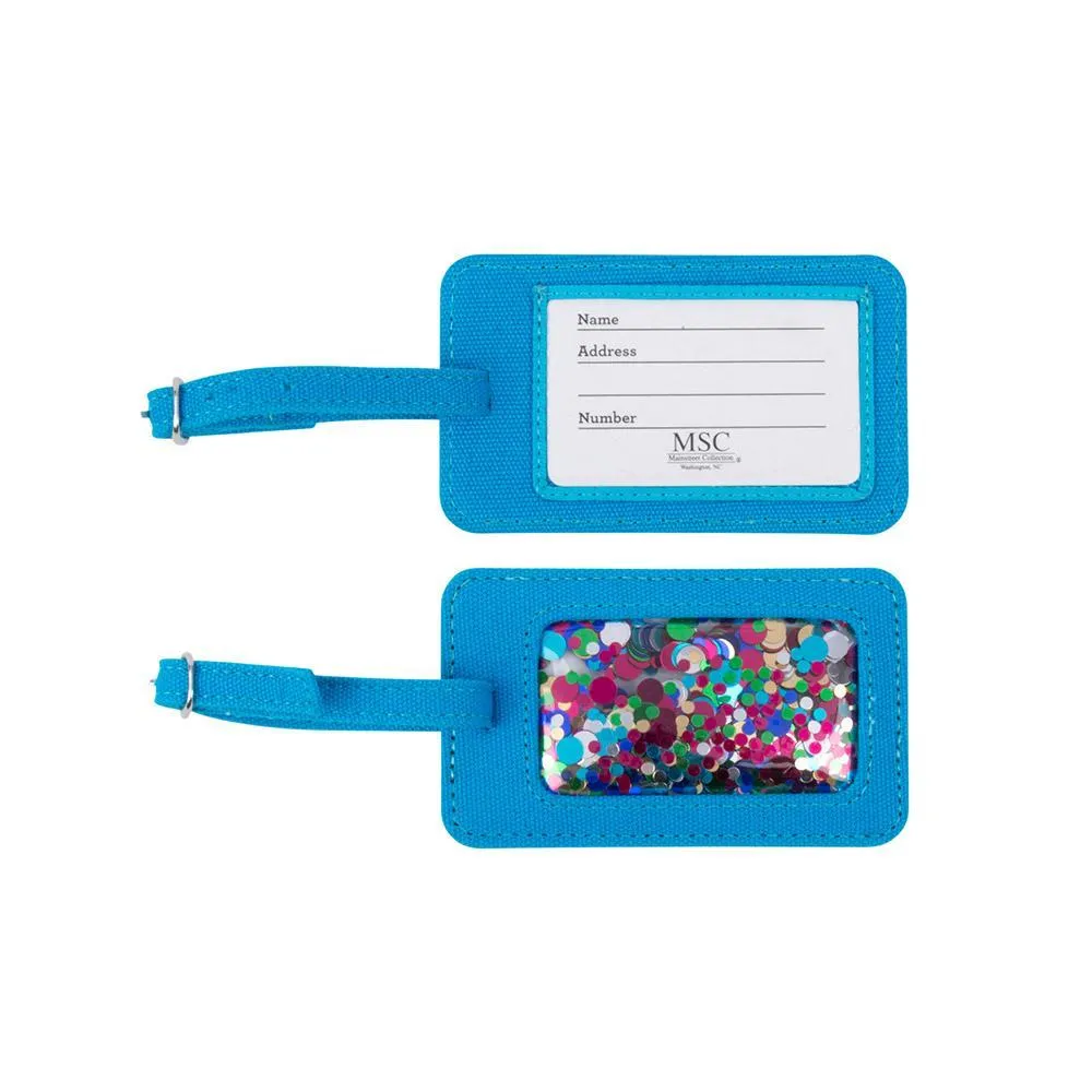 Confetti Luggage Tag