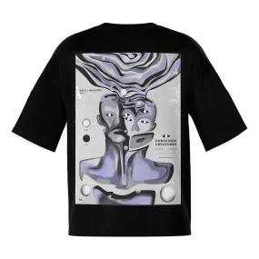 CONSCIOUS CREATURES TEE ( Black)