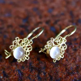 Contessa Moonstone Earrings