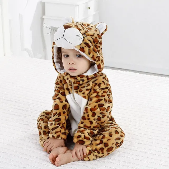 Cuddly Baby Animal Romper