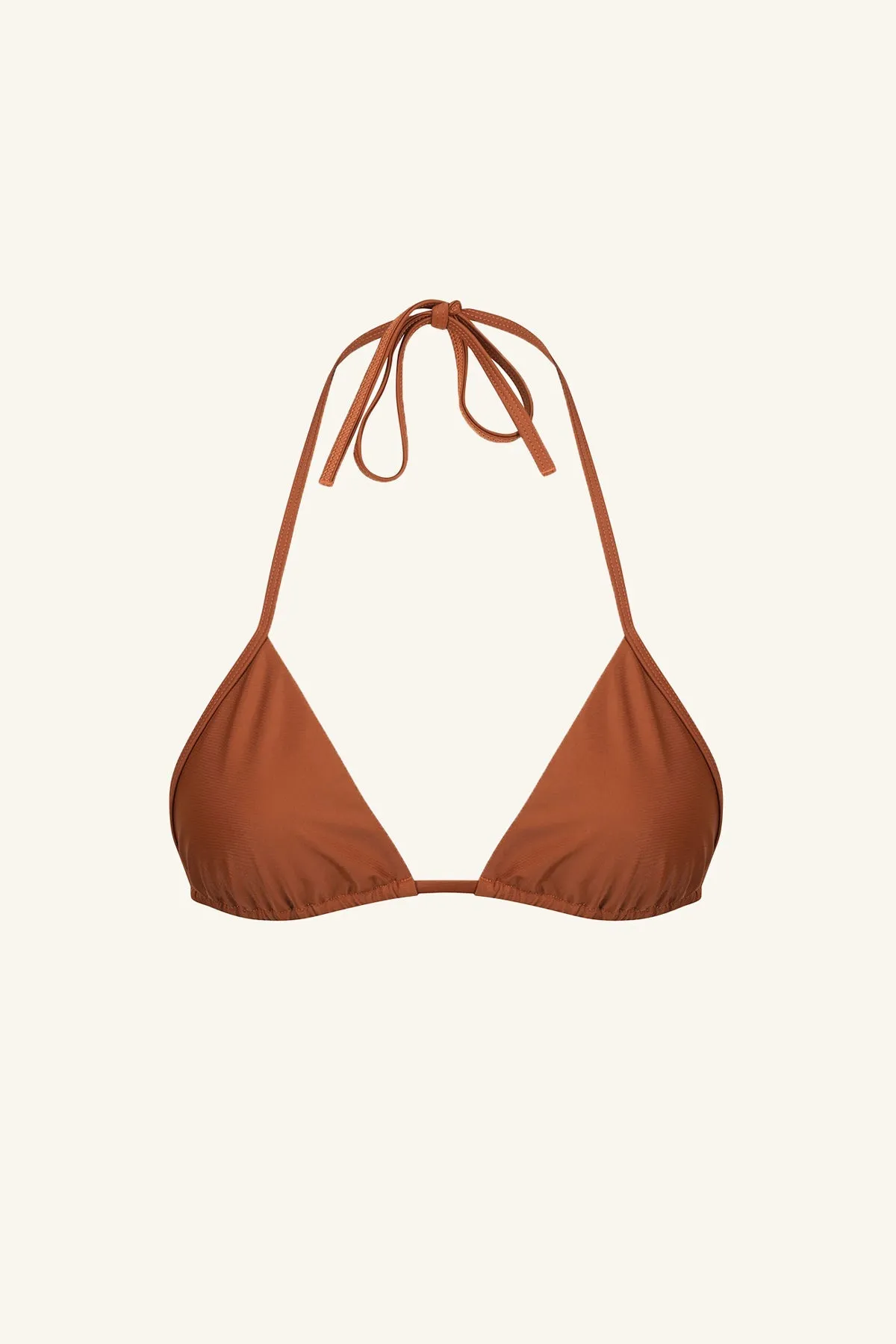 DAIQUIRI TRIANGLE BIKINI TOP - AMARETTO