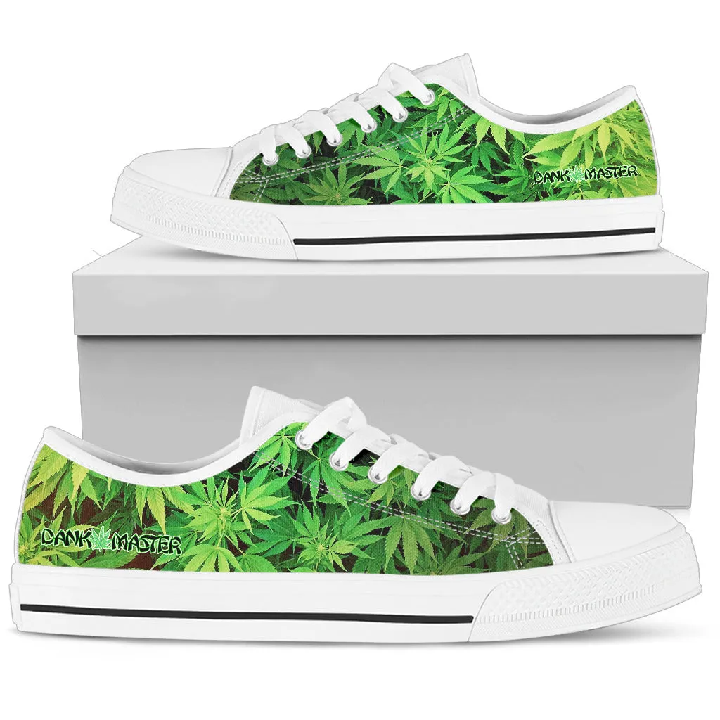 Dank Master Green Weed Low Top Canvas Shoes