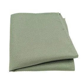 Dark Sage Textured Pocket Square